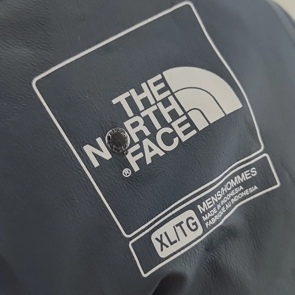 The North Face Men's Windbreaker Grey Full Zip Jacket Size XL